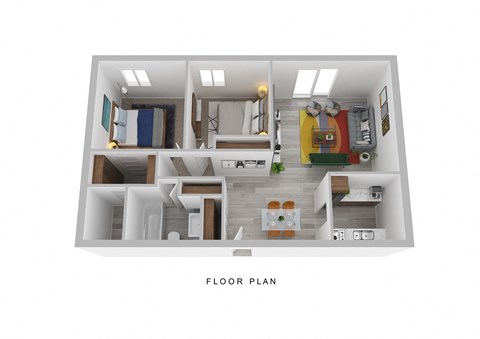 2 bedroom - plan a